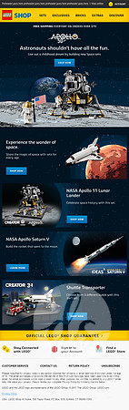 LEGO space-launch-email-comp